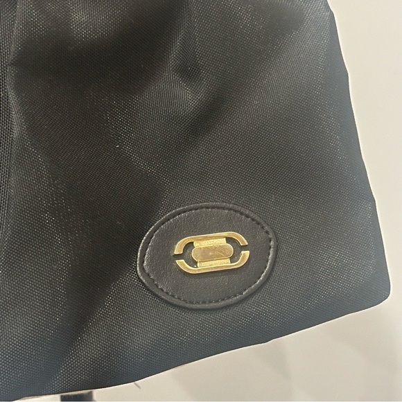 Women’s Vinyl Black Crossbody Bag (Marked CCC on Zippers) - Picture 3 of 7